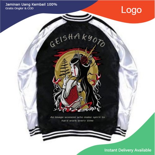 Jaket Sukajan Baseball Jepang Premium Lotto Tebal / Bomber Sukajan Pria Wanita