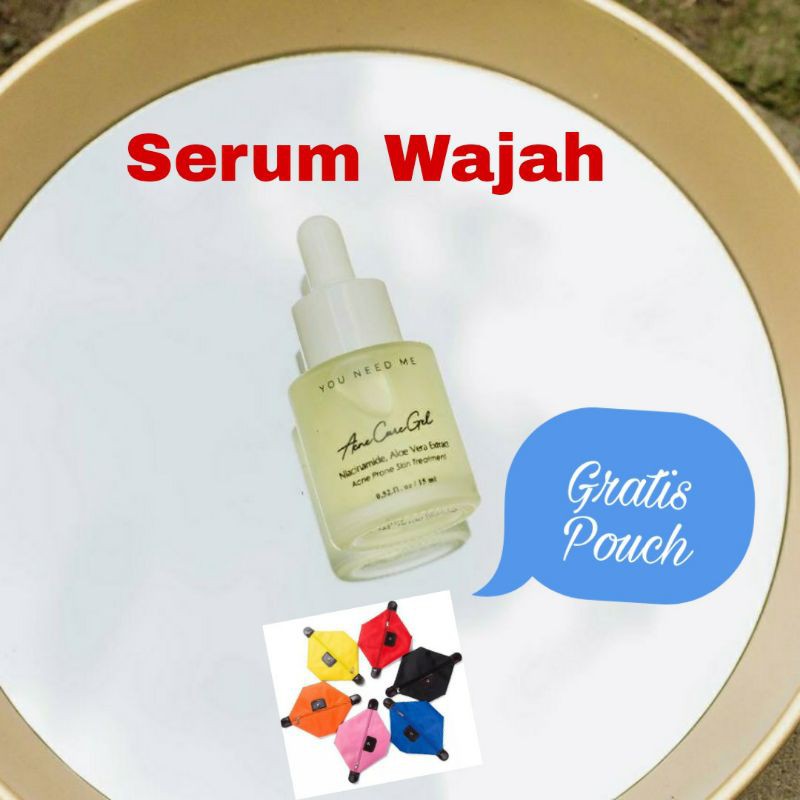 AMPUH Serum Jerawat dan Bekas Jerawat Cepat You Need Me Acne Care Gel - 15 gram ASLI BPOM AMAN
