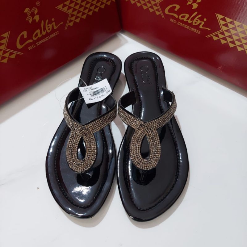 Sandal teplek wanita TQX 17 merk calbi