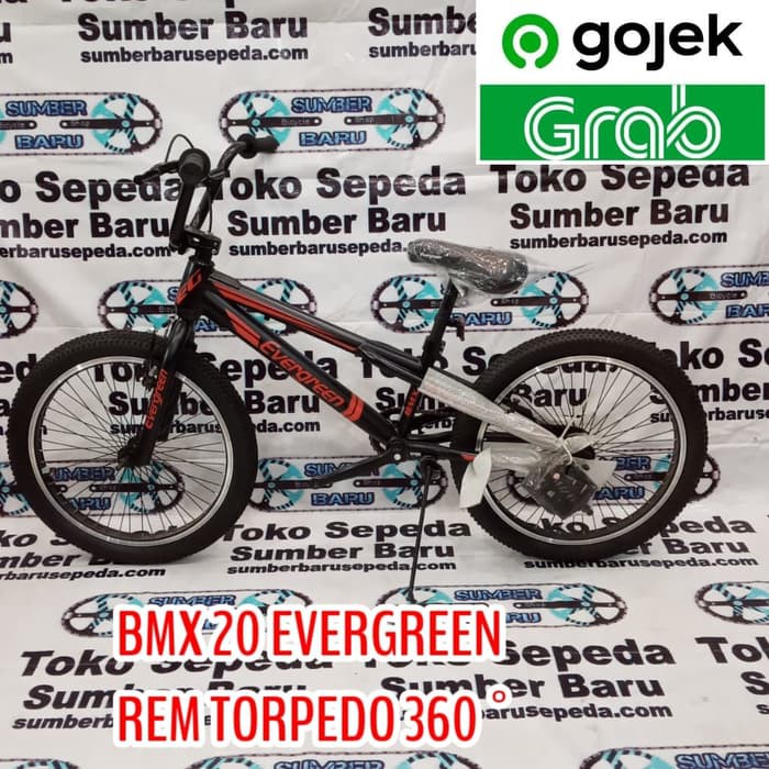 Jual sepeda BMX 20 Evergreen torpedo Diskon
