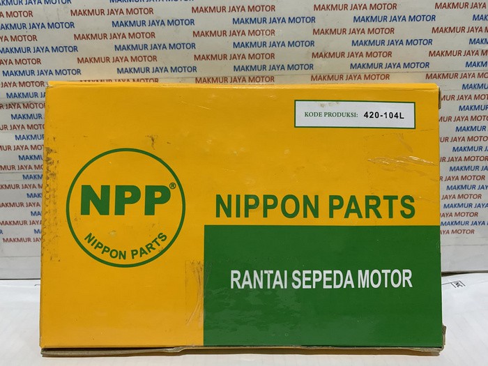 Rantai Motor 420-104L (NPP)