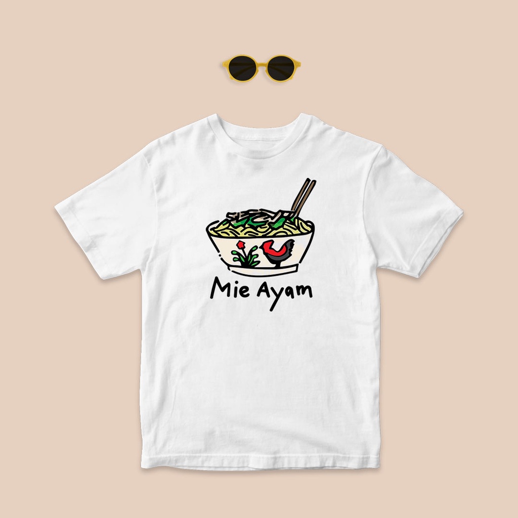 Kaos Anak Cowok Cewek Mie Ayam Heykenes