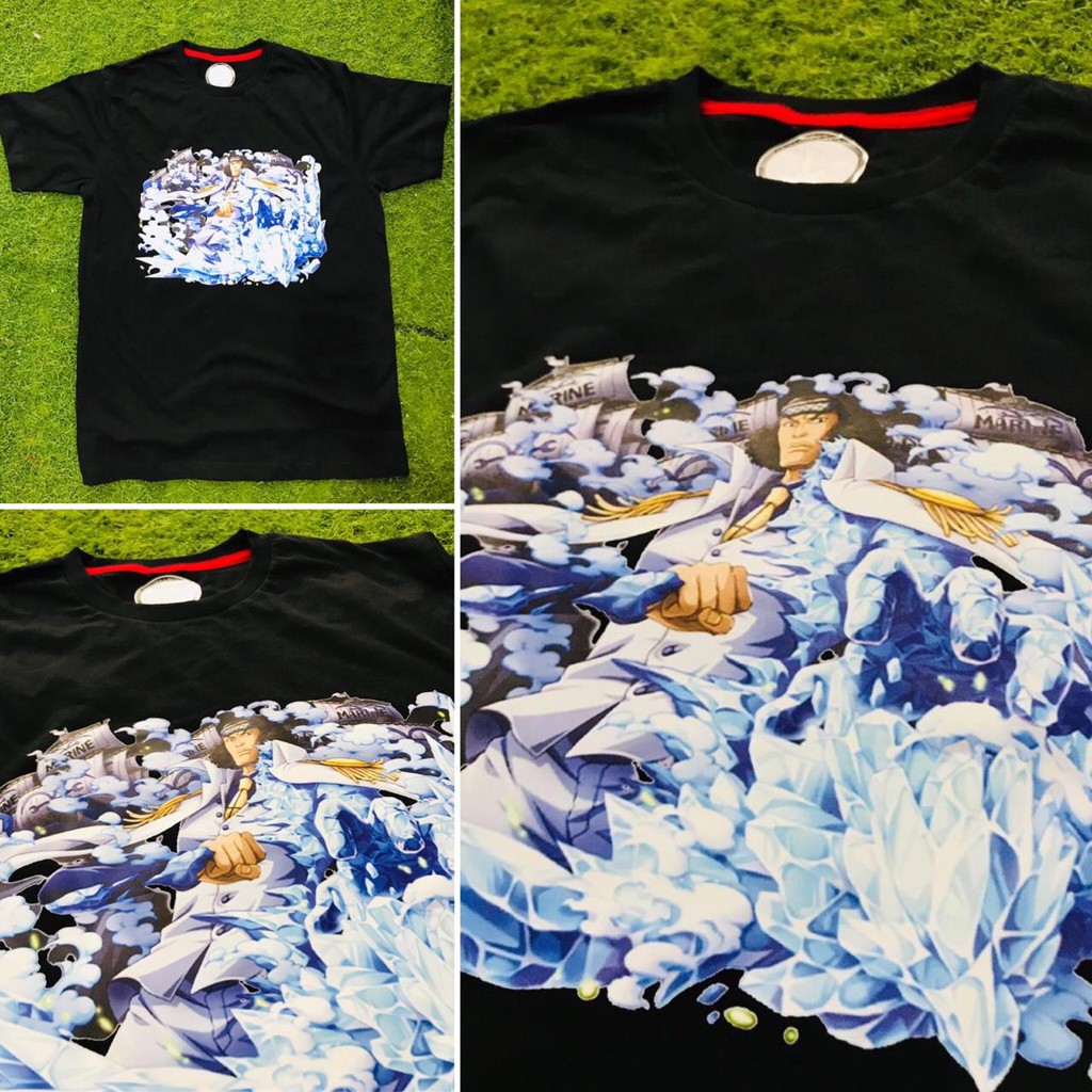 Tshirt One Piece Aokiji Admiral Mugiwara