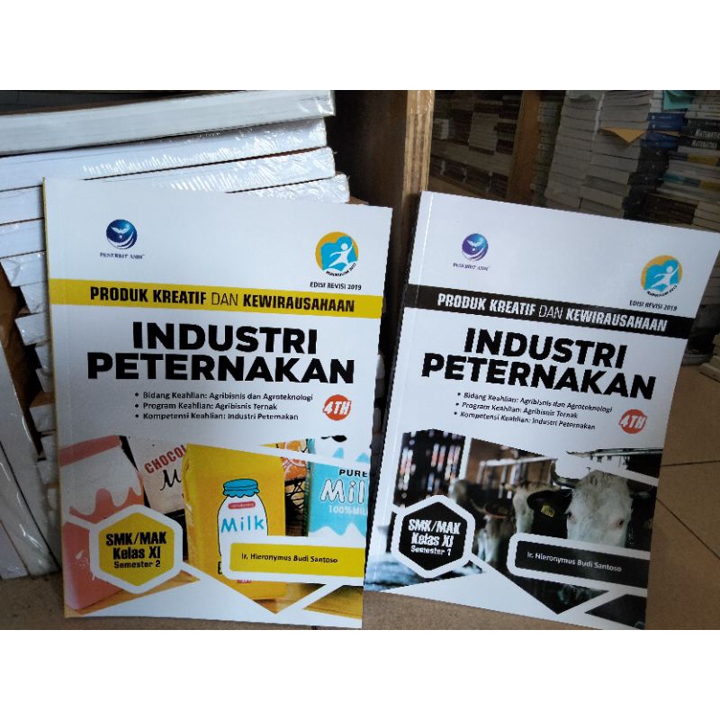 BUKU BERKUALITAS PKK Industri Peternakan Untuk SMK/MAK Kelas XI-XIII Semester 1 dan 2 (4th)