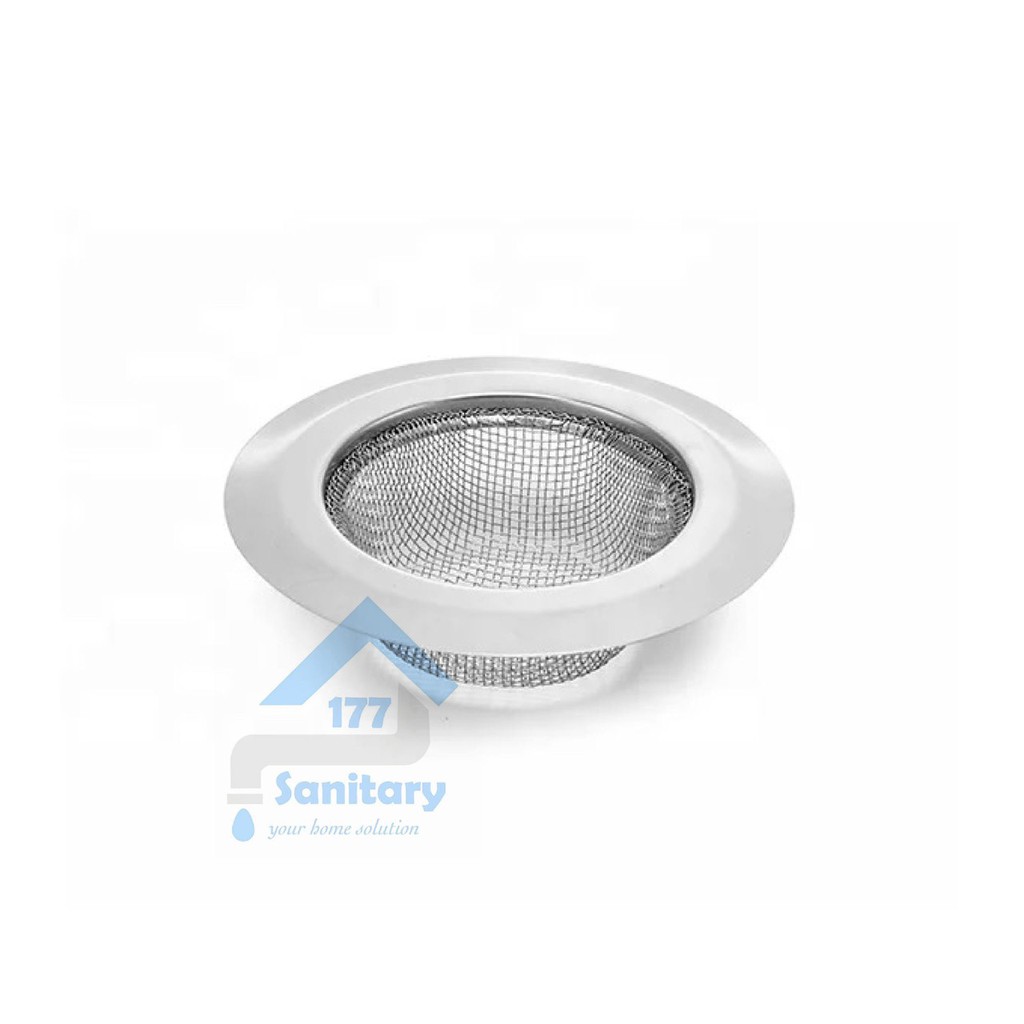 STRAINER Saringan sink Bak cuci Piring Stainless 3 inch Jumbo-afur filter air kotor dapur Gede drainer avur  /F35