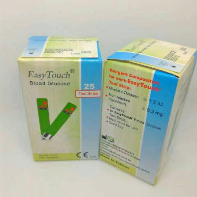 READY LANGSUNG KIRIM STRIP GULA DARAH EASY TOUCH MURAH EXP PANJANG / REFILL GULA DARAH