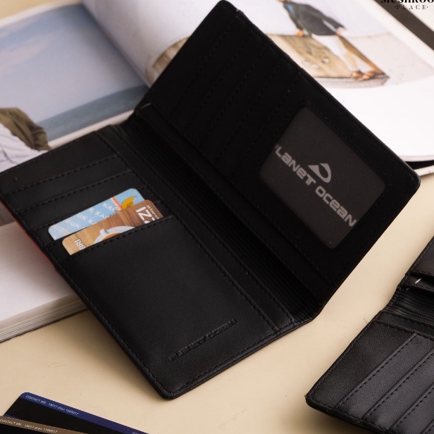 Dompet Panjang Pria Planet Ocean DPO 622481 Hitam Original