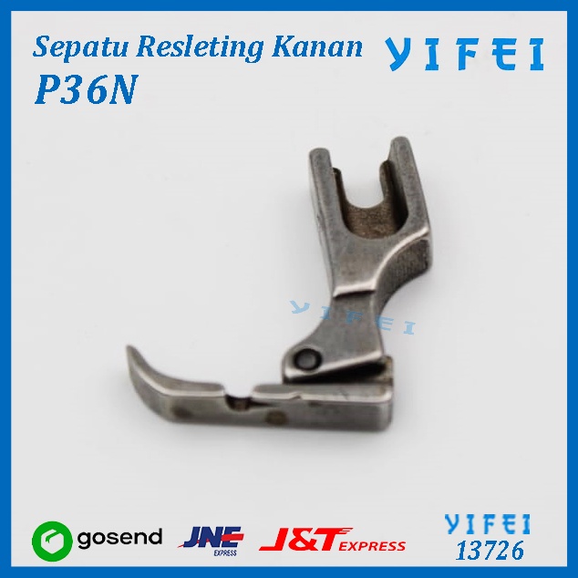 Sepatu Resleting Sisi Kanan P36N (Mesin Jahit High Speed Industri)/YIFEI-13726