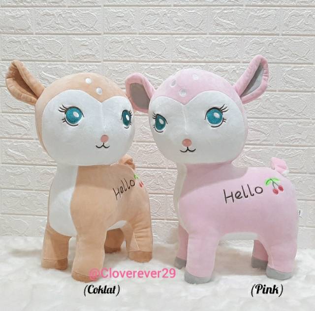 Boneka Rusa / Std Reindeer Tinggi 52cm
