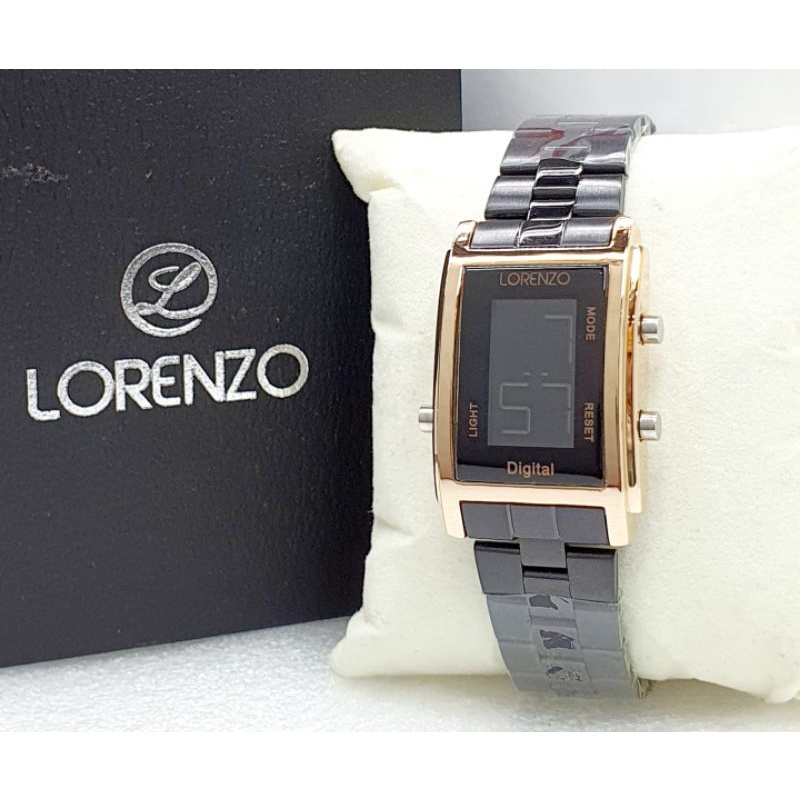 jam tangan wanita modernNEW Lorenzo original rantai digital DM2.6cm