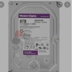 WD Purple Surveillance Hard Drive WD84PURZ - hard drive - 8 TB