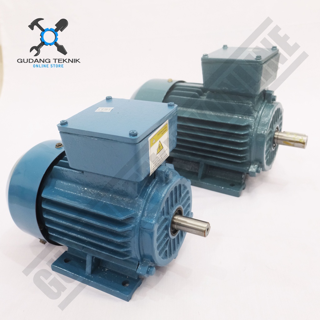 Dinamo Motor Penggerak 1 Hp 2P 3Ph 3000Rpm BARTEX - Dinamo Elektro Motor BARTEX 1Hp 4P 3 Phase 1500Rpm