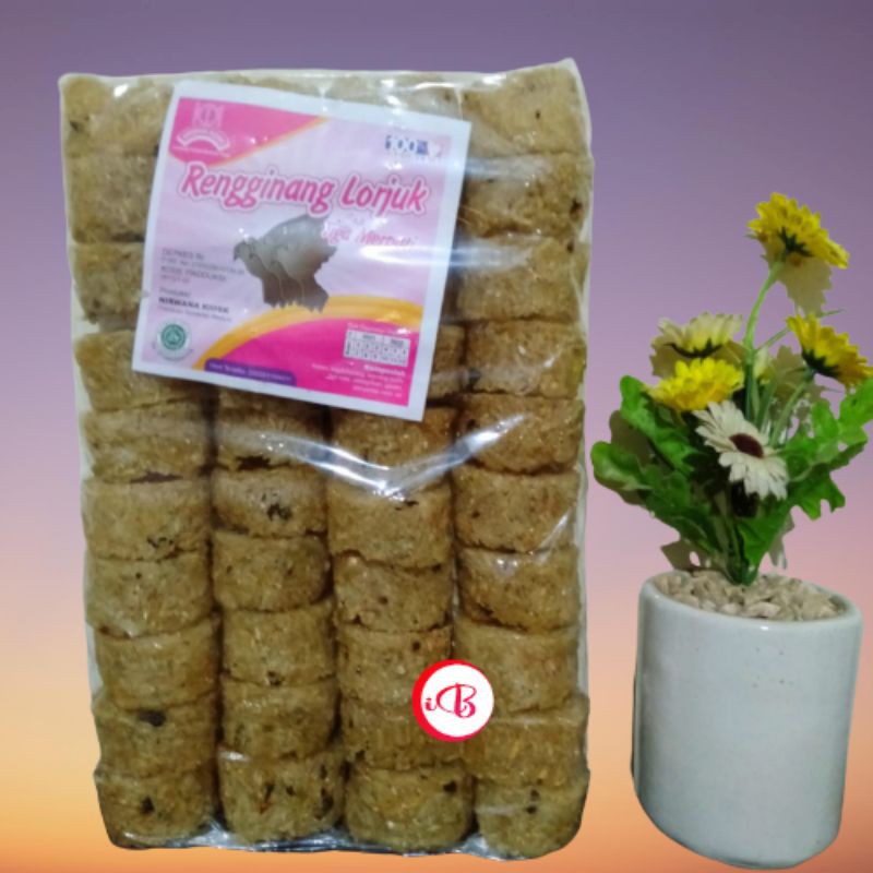 

Rengginang lorjuk cap 3 merpati isi 40pcs/rengginang madura