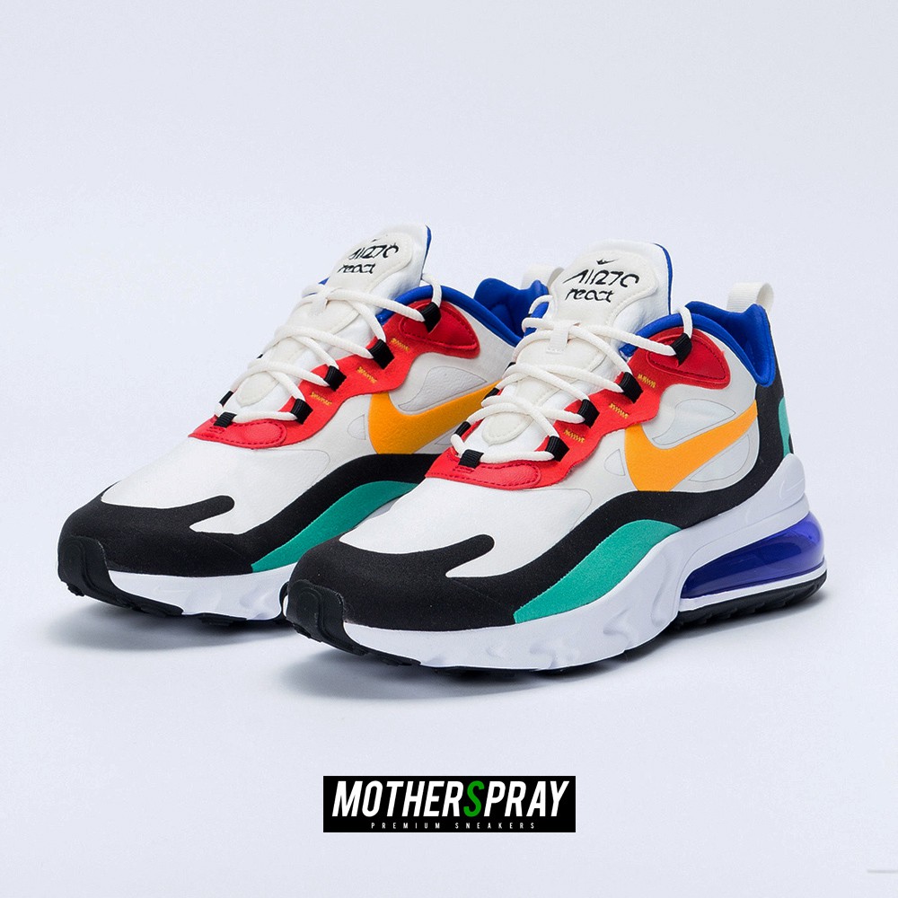 nike men's air max 270 react bauhaus