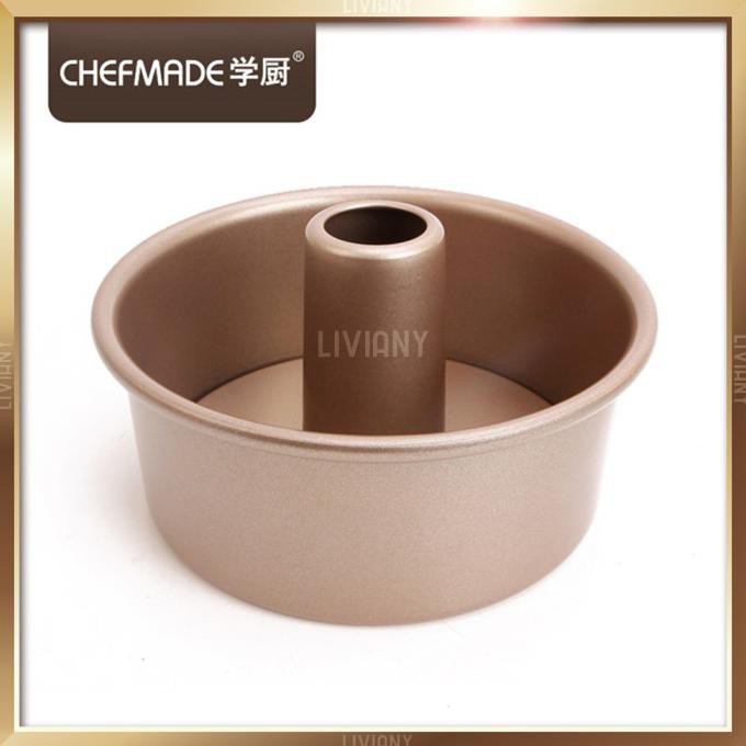 

Chefmade 6" Mini Angel Food Pan Chiffon Non-Stick Loyang Kue Wk9073 Terlaris