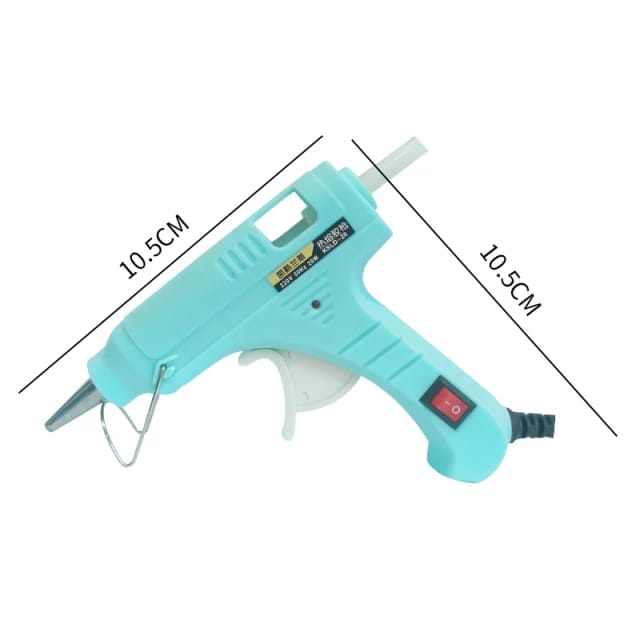 BERKAT PISTOL LEM TEMBAK / HOT MELT GLUE GUN MINI ON-OFF 20WATT