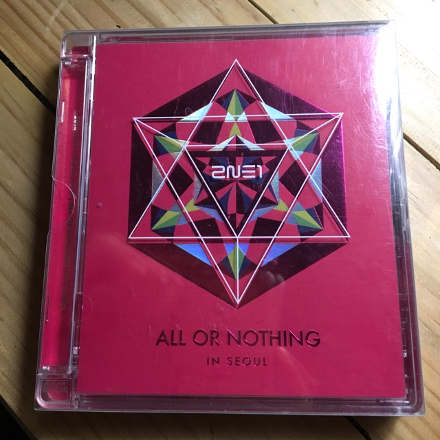 2NE1 all or nothing in Seoul 2014 live CD
