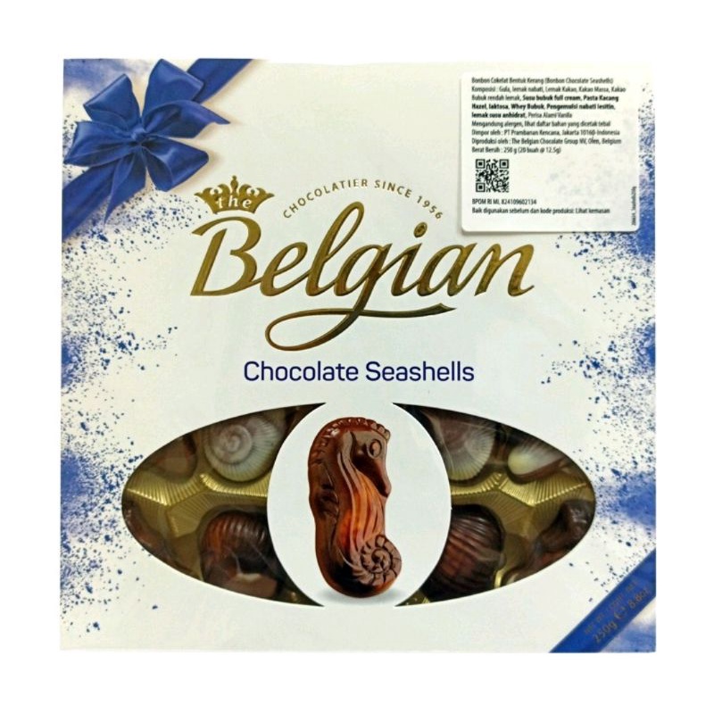 

The Belgian Chocolate Seashells - Coklat Cokelat Bentuk Kerang Import