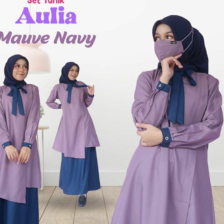 idKk9K4--Set Tunik Aulia Riyani Setelan Kerja Wanita Baju Dinas Kerja Wanita Original brand Riyani