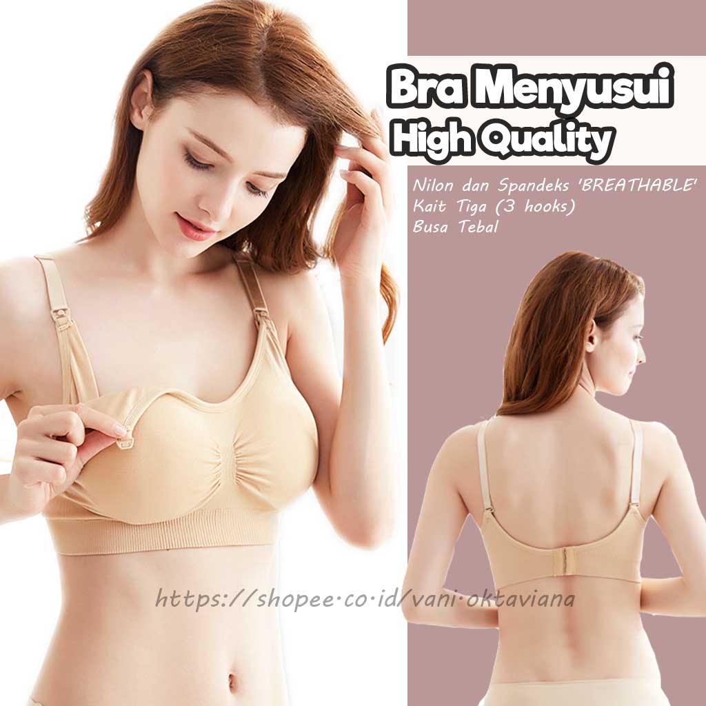 BRA Menyusui JUMBO Bra JUMBO BH Wanita Nursing BRA  BH Ibu Hamil BH Menyusui Tanpa Kawat