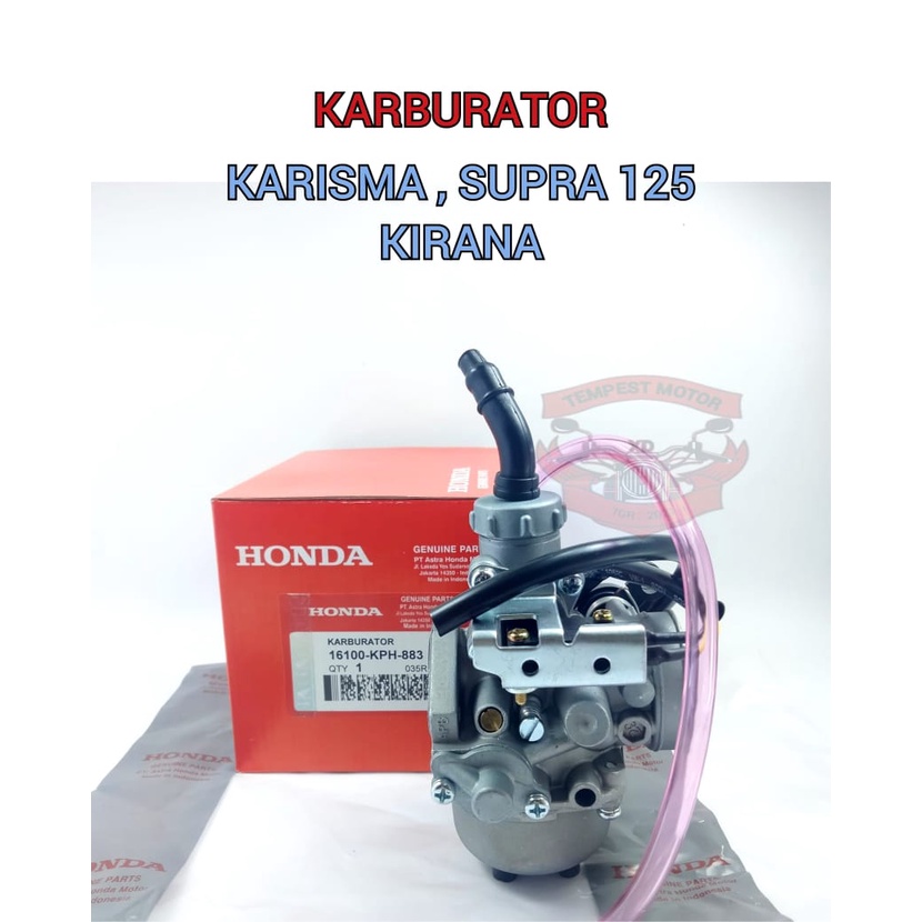 KARBURATOR ORI KARISMA KARBURATOR HONDA KPH CARBU CARBURATOR KARISMA KARBU HONDA KARISMA SUPRA 125