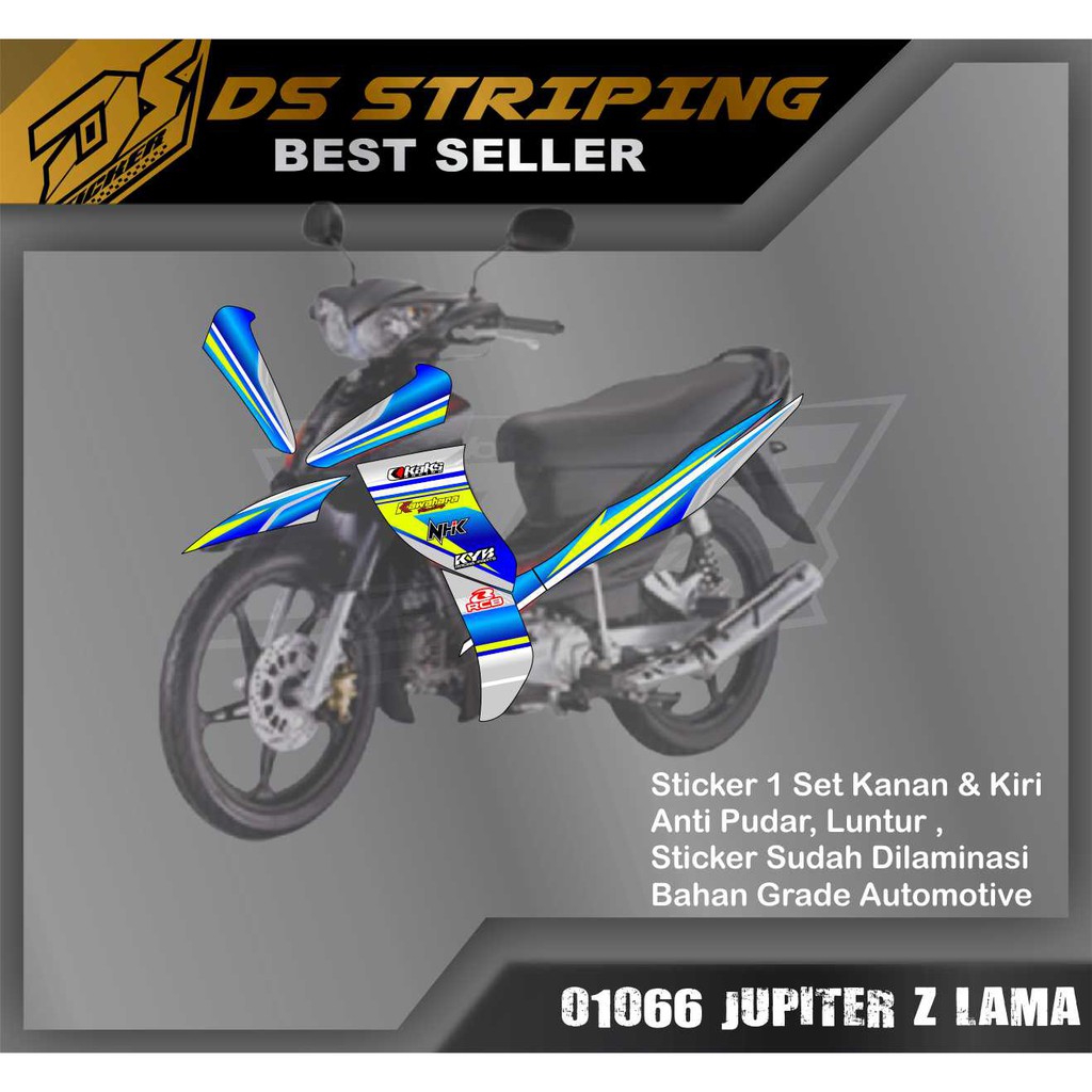 (COD) 01066 stiker striping list variasi JUPITER Z LAMA burhan/beluk simpel keren
