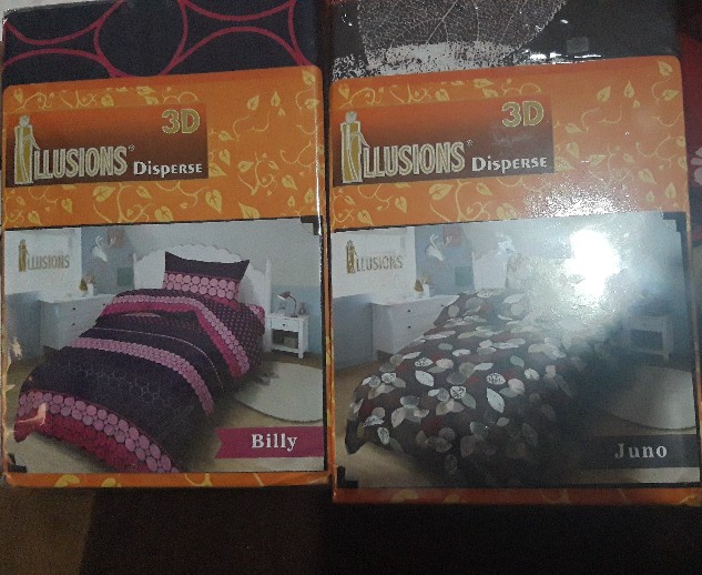 Sprei Illusion Single 120cm X 200cm