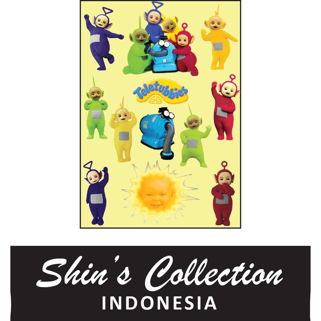 

Sticker sticker murah anti air Teletubbies 1 pc