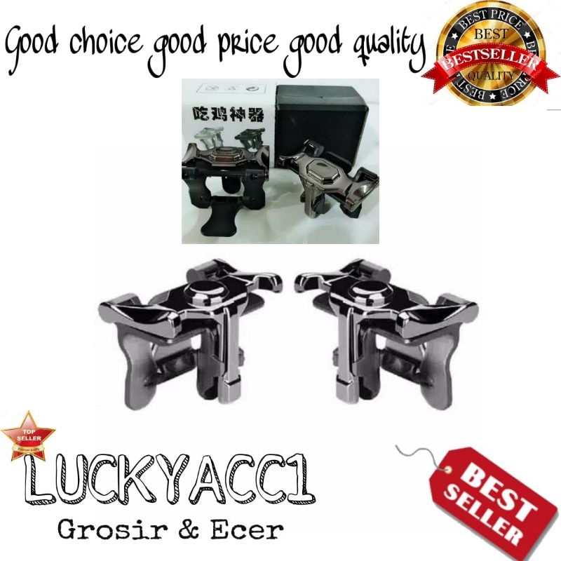 LC - trigger king shooter games joystick trigger king game pubg freefire fast shooter G100M joystick