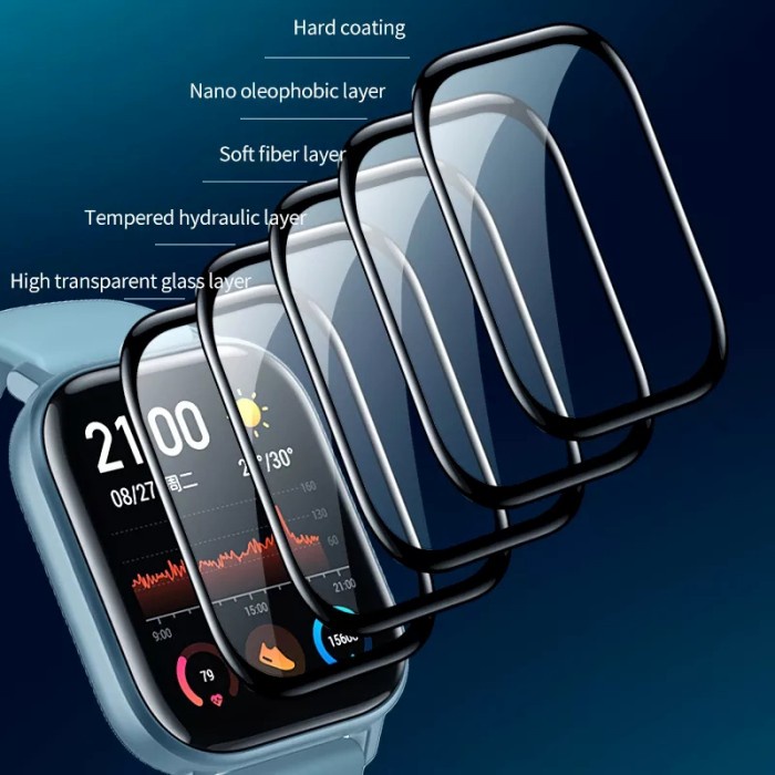 Anti Gores Full Screen Protector For Amazfit GTS 2 MINI