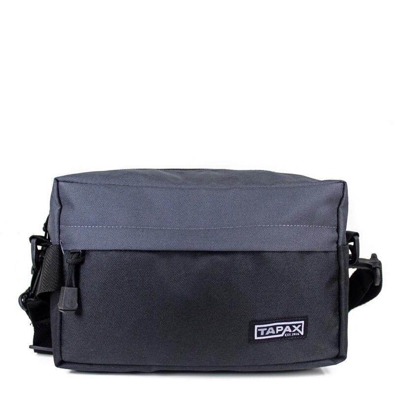 Tas Selempang Sling Bag Pria / Laki laki / Cowok Motif Kotak Simple Ukuran Kecil Tapax