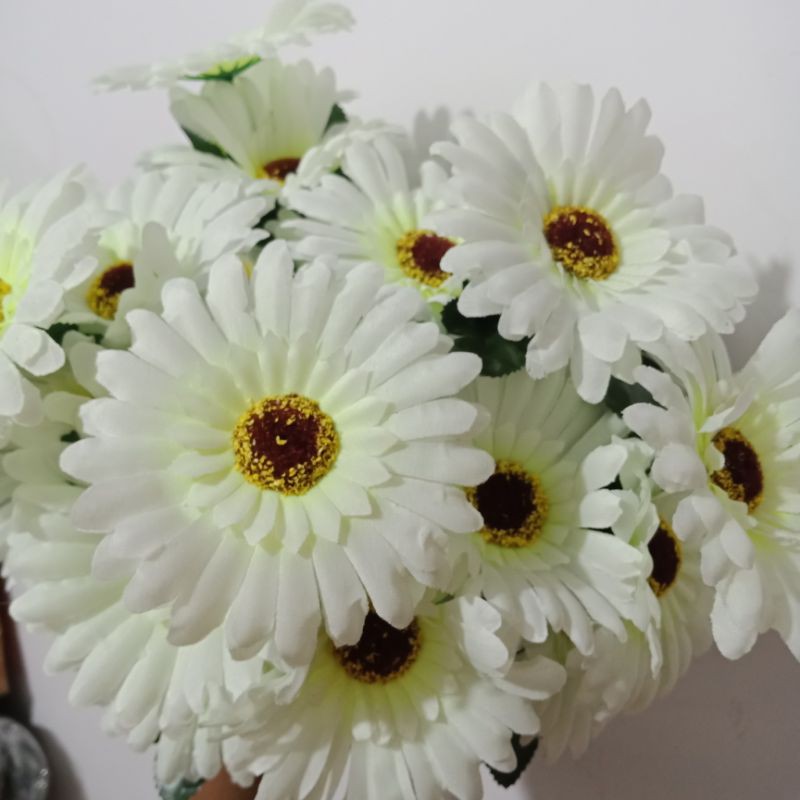 Bunga Artificial / Bunga Palsu / Gerbera Daisy X5