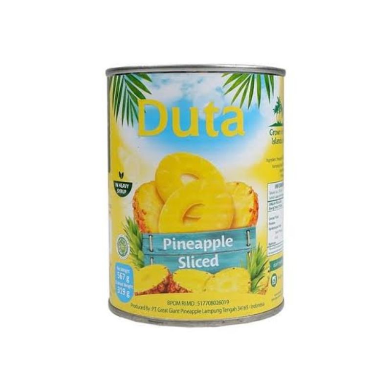 

DUTA PINEAPPLE SLICE CAN 565GR