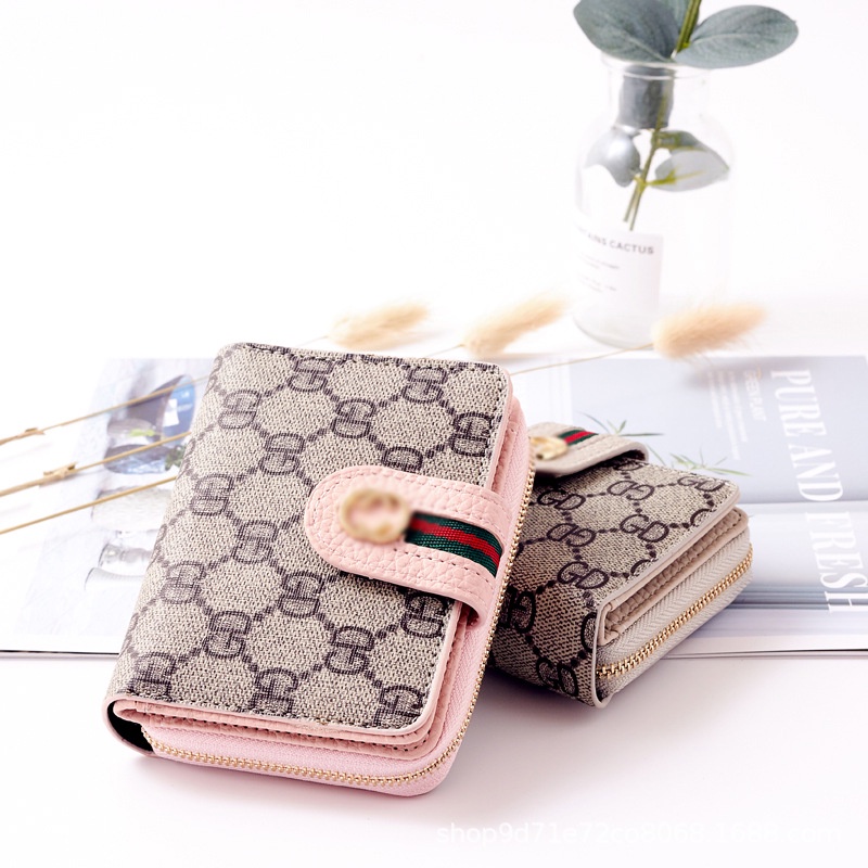 (COD) Dompet Kartu Wanita Motif GD Dompet Fashion MALL SHOPPING