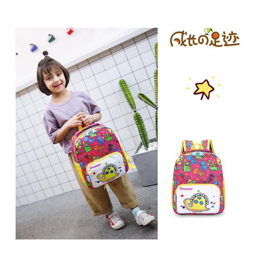 Tas backpack Anak Laki-laki / Perempuan Model Dinosaurus Import CB009