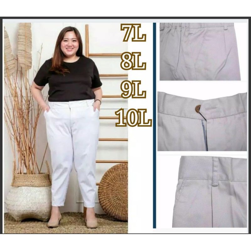  JUMBO  BAGGY  PANTS  PREMIUM SIZE 7L 8L 9L 10L CELANA KERJA 