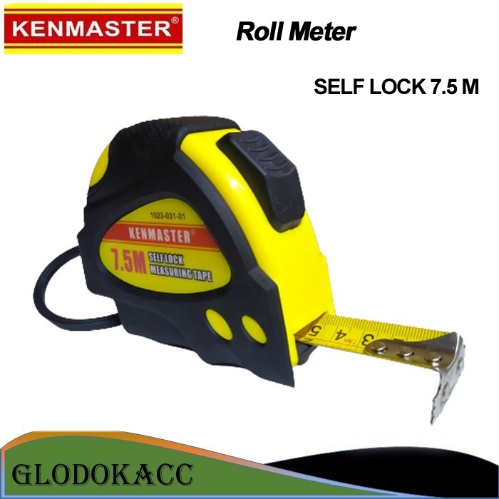 Meteran 7.5 meter /Kenmaster Roll Meter Self Lock