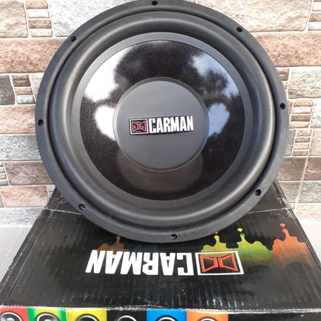 Subwofer CARMAN 12 inc DOUBLE COIL