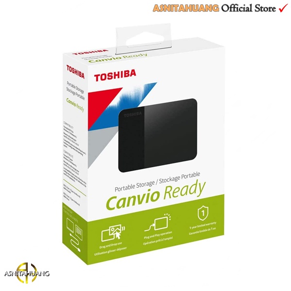 Toshiba Canvio Ready 4TB - HDD HD Harddisk External 2.5&quot;