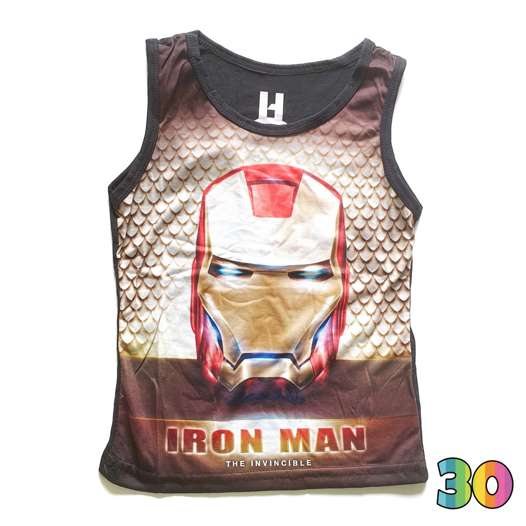 FURO Kaos Kutung Singlet Anak LakiLaki SUPERHEROES