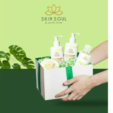 ✨ AKU MURAH ✨SKINSOUL SERIES /Body Lotion/ Body Wash/Body Scrub Brightening