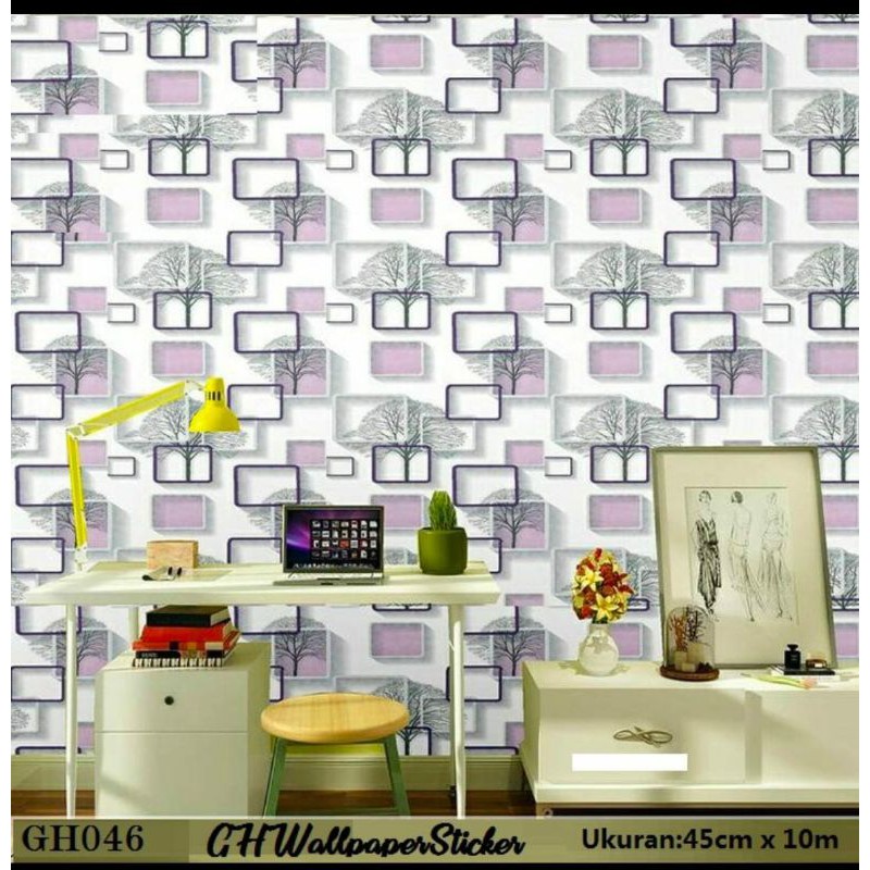 Wallpaper Stiker Dinding 45cm x 10m