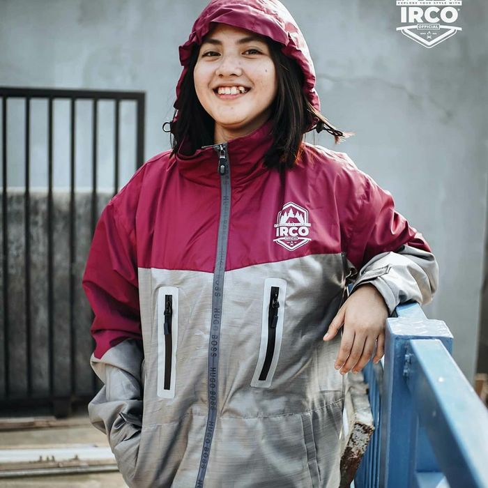 TERMURAH - JAKET WANITA - JAKET PRIA GUNUNG - JAKET OUTDOOR - JAKET RIDDING IRCO - SILVER-MARON, S