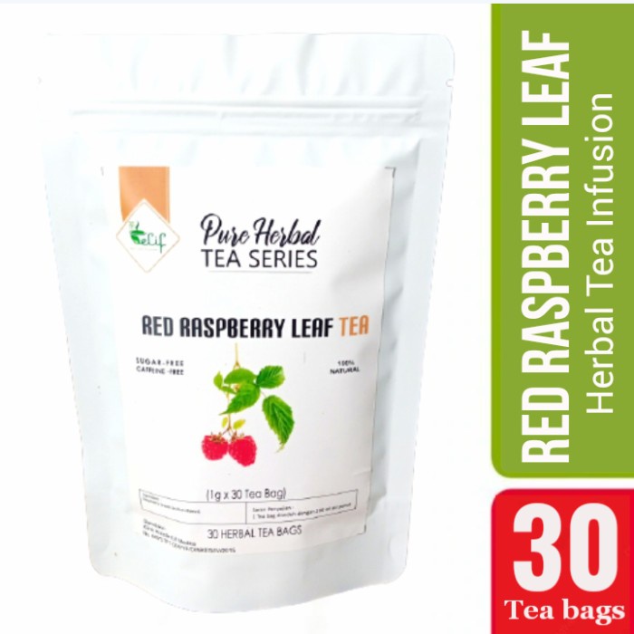 

(BISA COD) Red Raspberry Leaf Tea for Female Fertility isi 30 Tea Bag