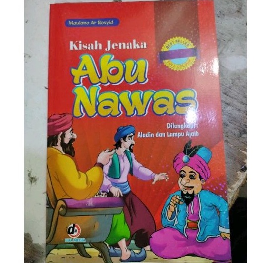 Jual Buku Kisah Jenaka Abu Nawas Di Lengkapi Aladin Dan Lampu Ajaib