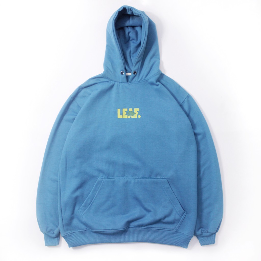 LEAF - OG Logo Soft Blue Hoodie