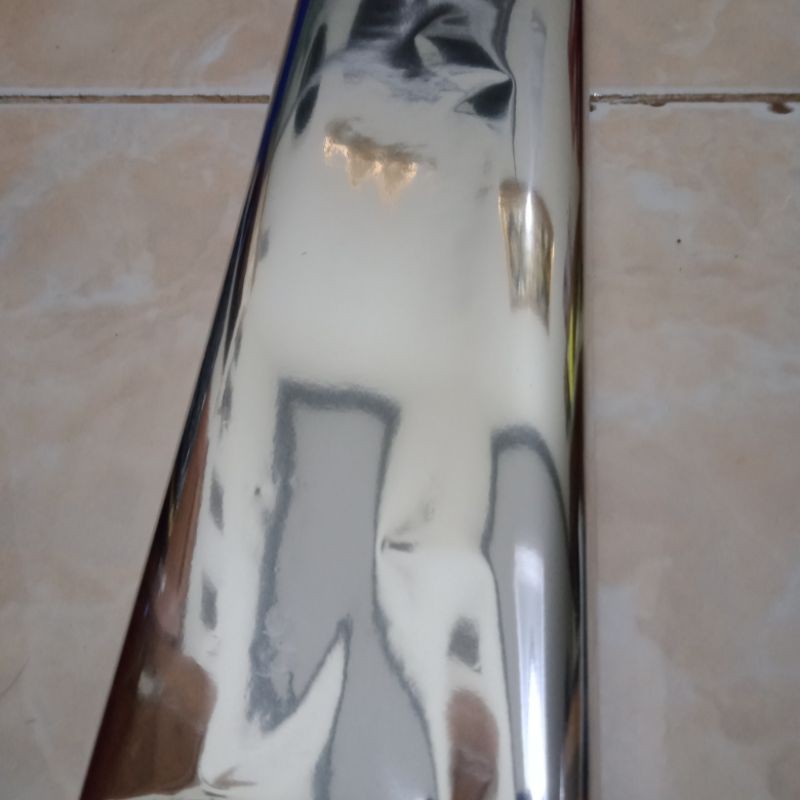 Prada foil eceran silfer