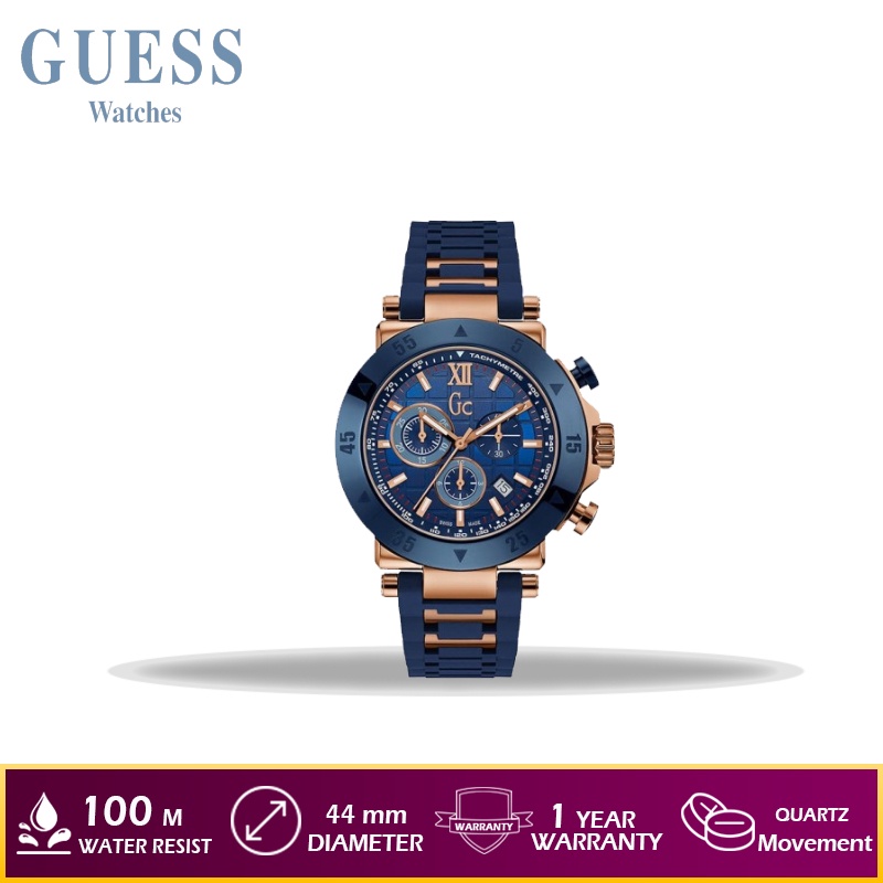 Jam Tangan GUESS GC X90022G7S Stainless Steel Original