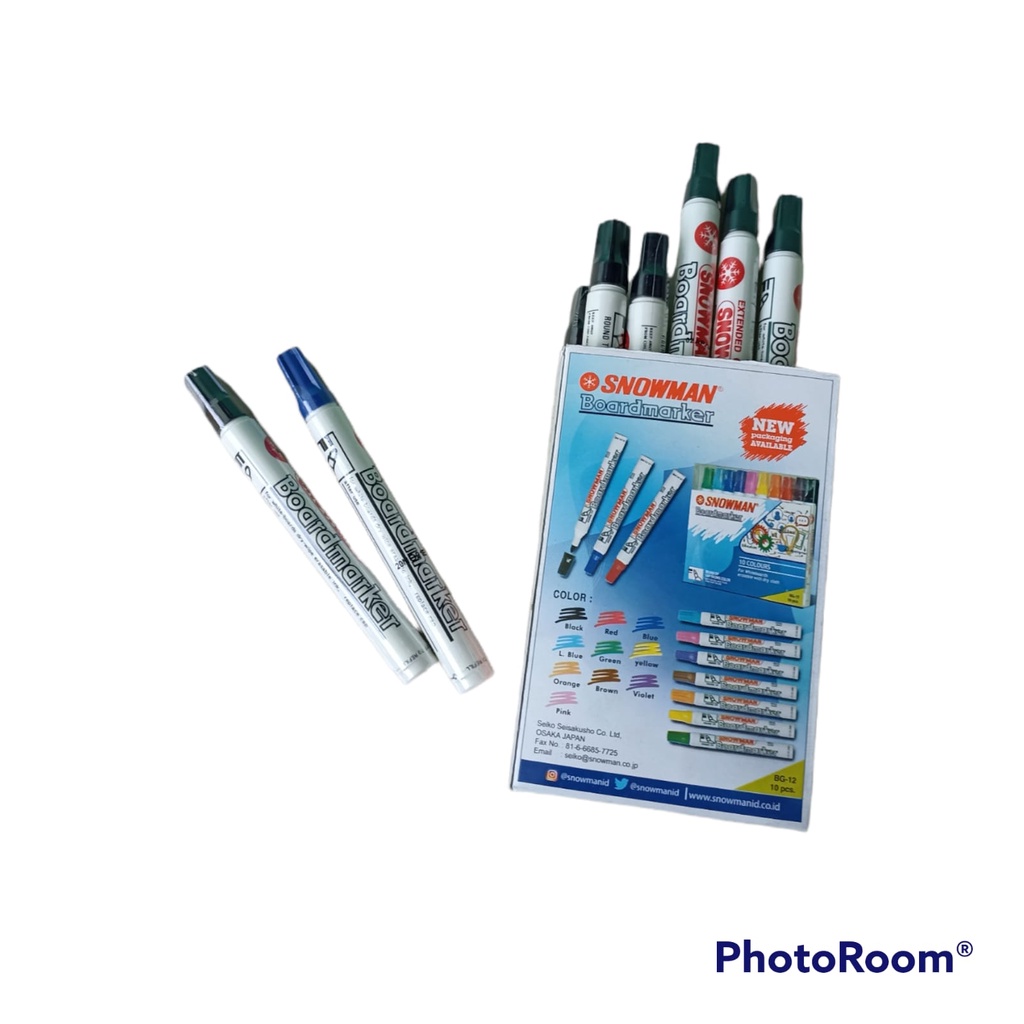 

Spidol SNOWMAN Boardmarker BG-12