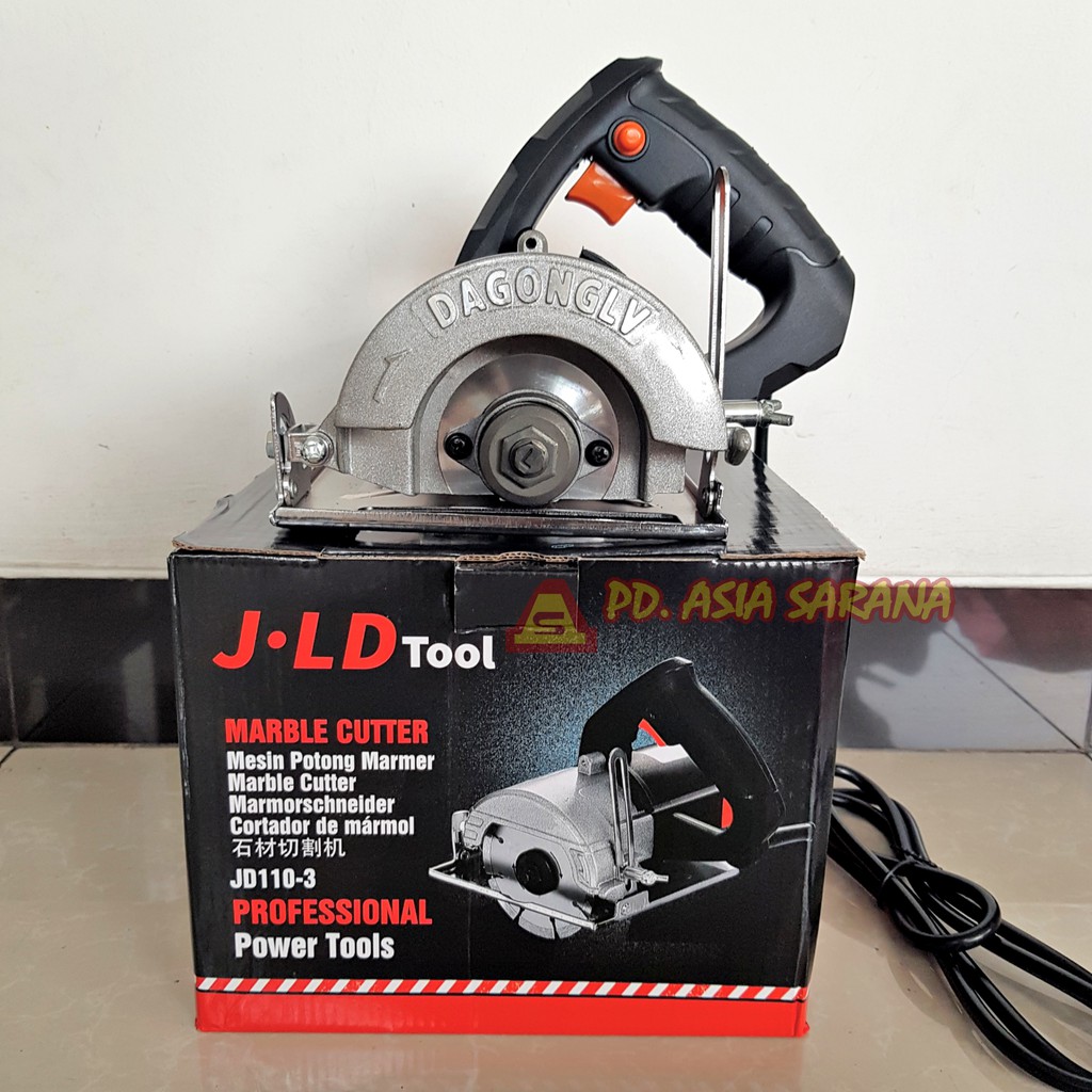 Mesin Potong Keramik 4" Inch JLD J110-3 Marble Cutter Granit Listrik